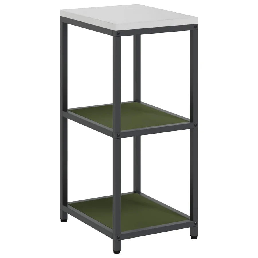 Rangement de cuisine HATTEM Vert olive 40 x 50 x 92 cm Acier - 2