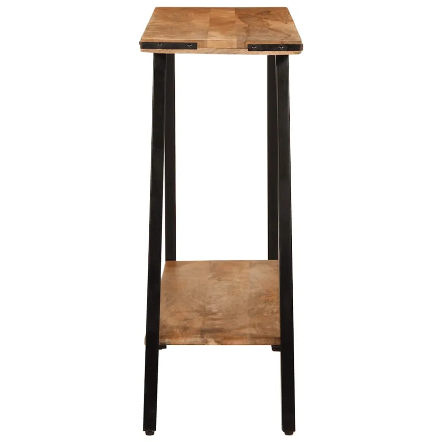 Table console 110x30x75 cm bois de manguier massif - 3