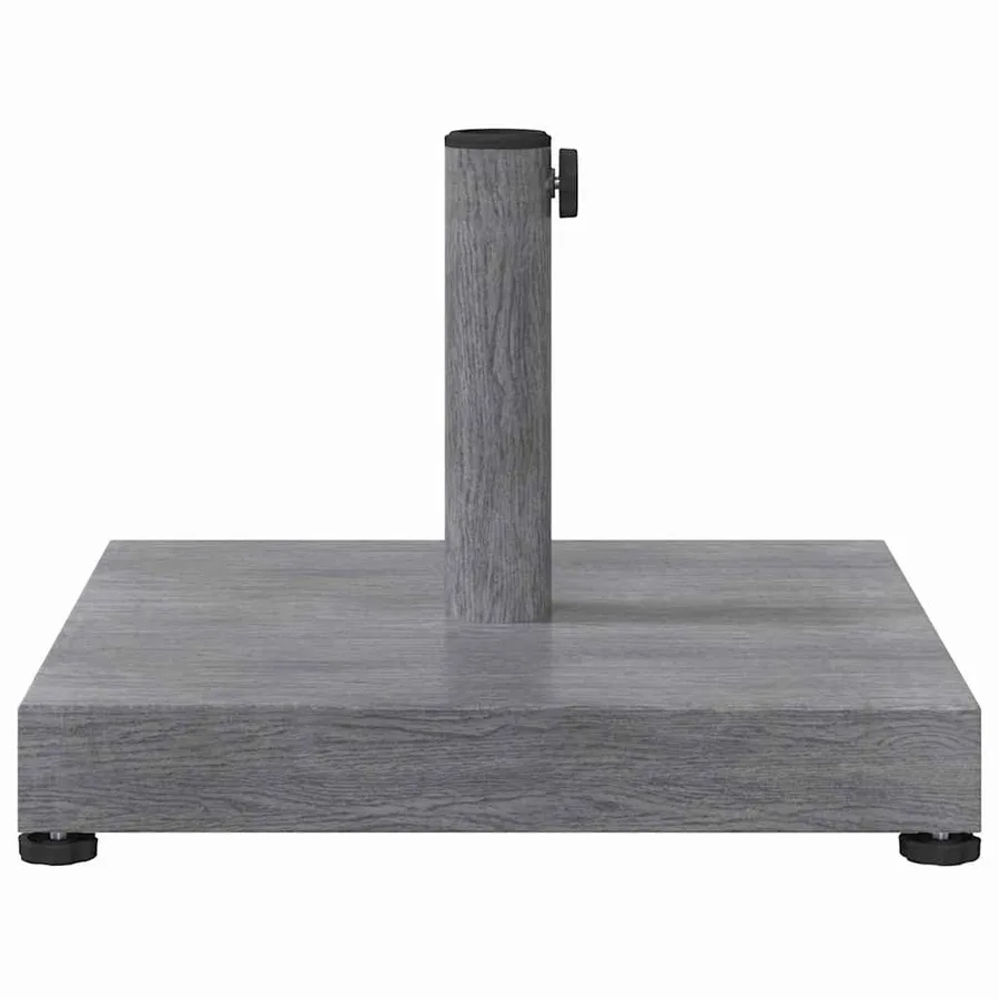 Pied de parasol Aspect Bois Gris Foncé 45 x 45 x 31,5 cm - 5