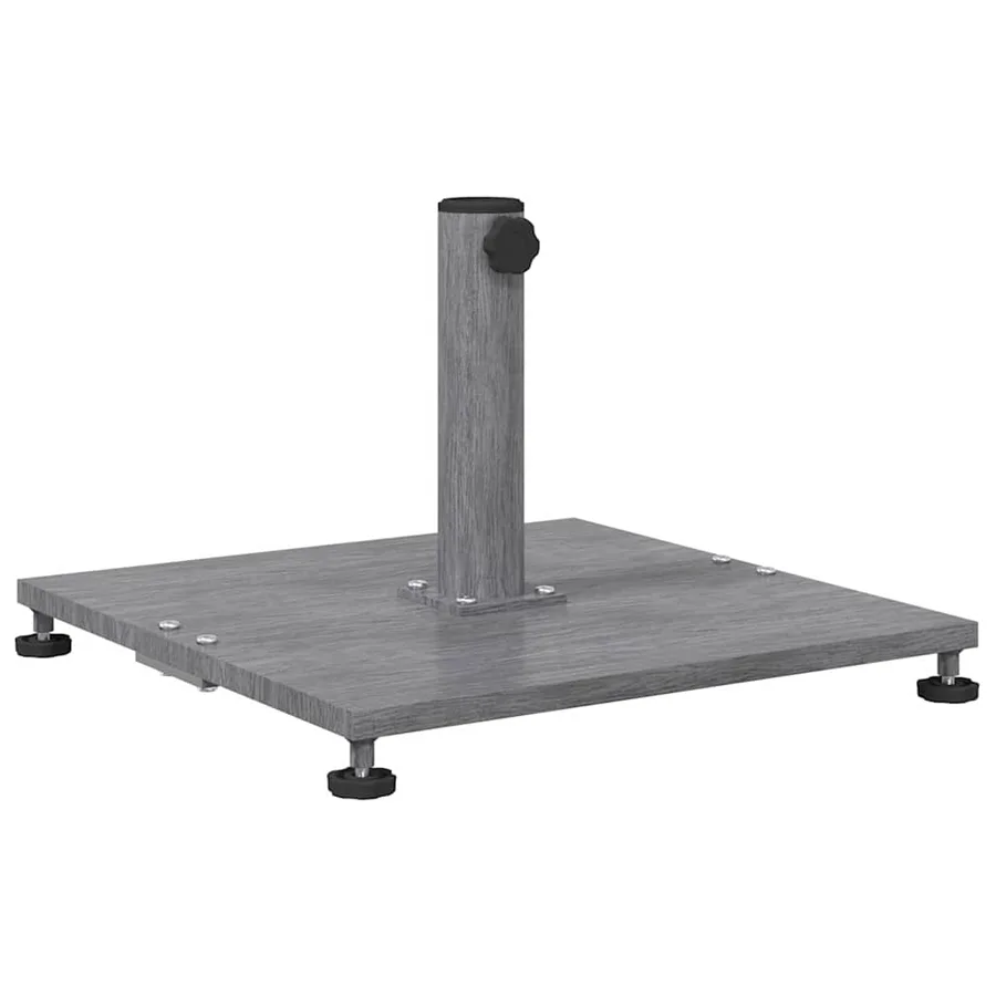 Pied de parasol Aspect Bois Gris Foncé 45 x 45 x 31 cm - 2
