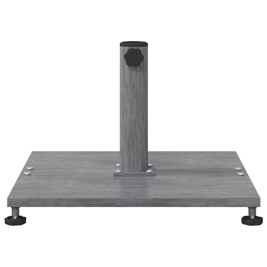 Pied de parasol Aspect Bois Gris Foncé 45 x 45 x 31 cm - 4
