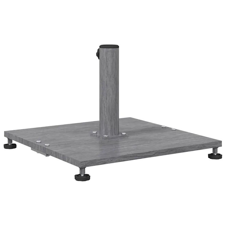 Pied de parasol Aspect Bois Gris Foncé 45 x 45 x 31 cm - 6