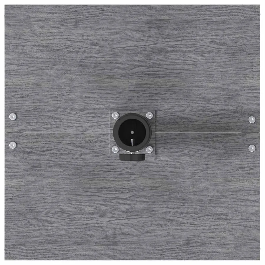Pied de parasol Aspect Bois Gris Foncé 45 x 45 x 31 cm - 7