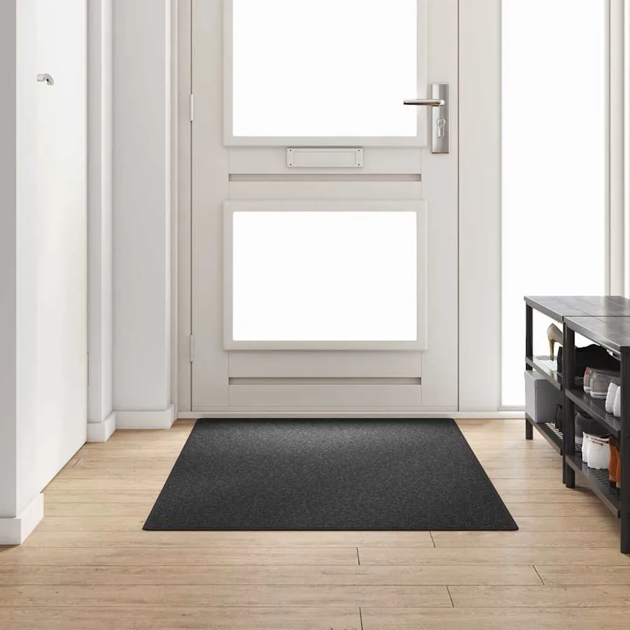 Tapis Couloir Gris foncé 100 x 200 cm 100% Polypropylène