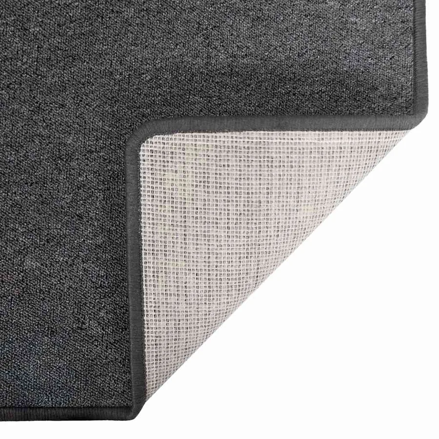 Tapis Couloir Gris foncé 100 x 200 cm 100% Polypropylène - 6