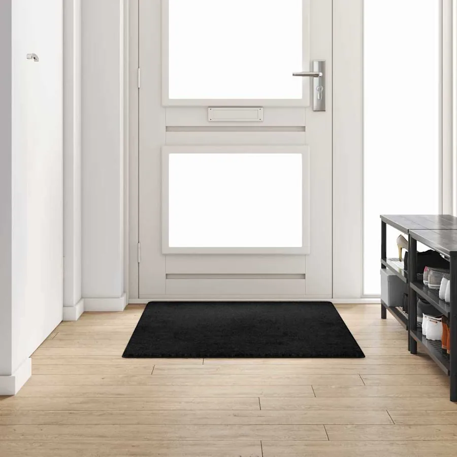 Tapis Couloir Noir 100 x 150 cm