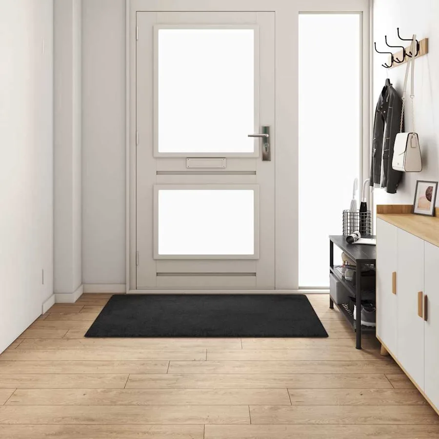 Tapis Couloir Noir 100 x 150 cm - 3