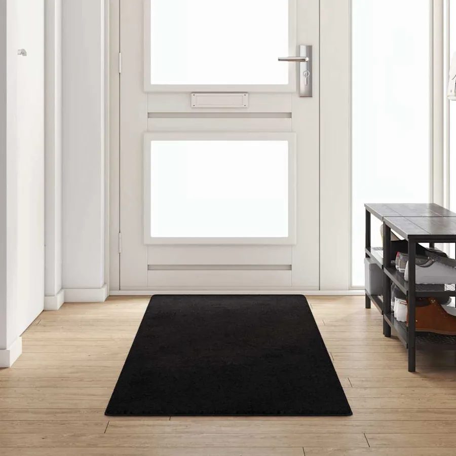 Tapis Couloir Noir 80 x 300 cm