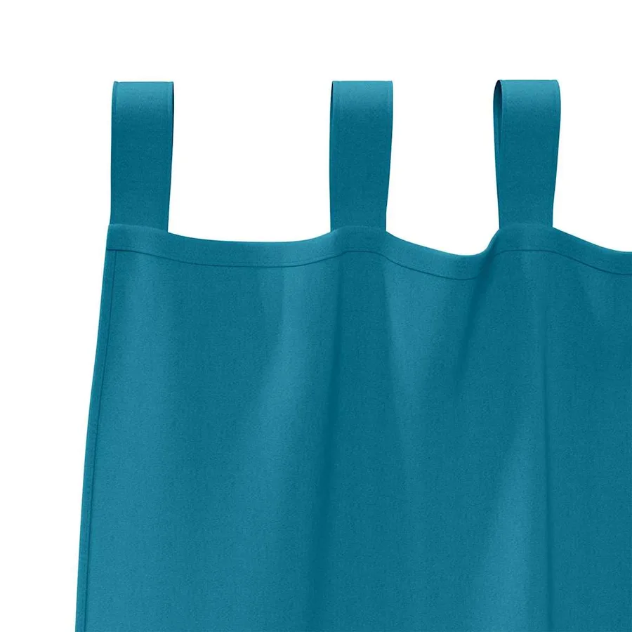 Rideaux occultants avec anneaux 2 pcs Turquoise 245 x 140 cm - 5