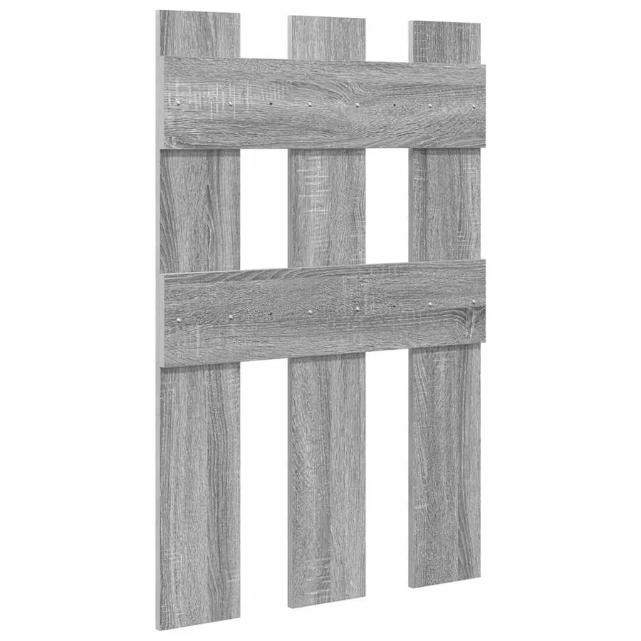 Porte-manteau mural Montage mural Gris Sonoma 65 x 3 x 100 cm - 7