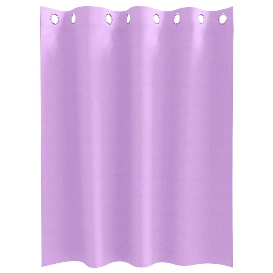 Rideaux occultants avec anneaux 2 pcs Violet 140 x 140 cm - 4