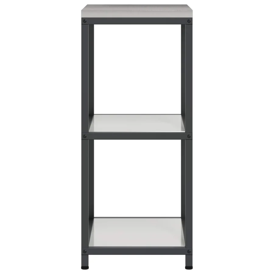 Rangement de cuisine HATTEM Argenté 40 x 50 x 92 cm Acier - 6