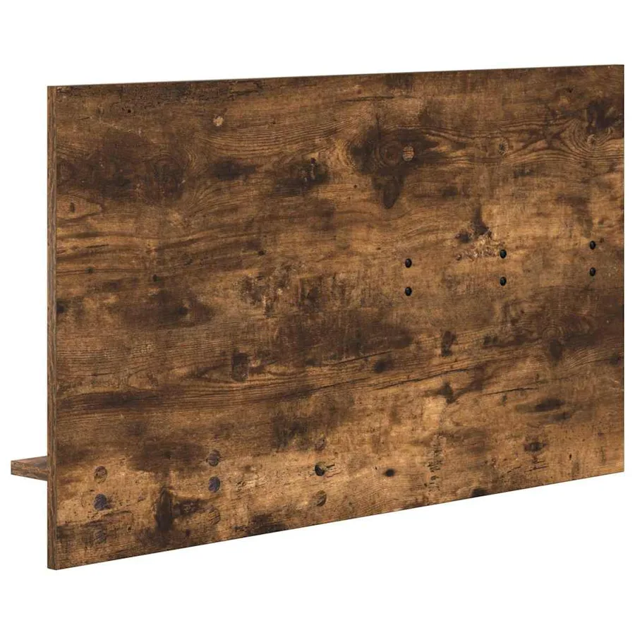 Porte-manteau mural avec étagère Chêne fumé 90 x 10 x 50 cm - 7