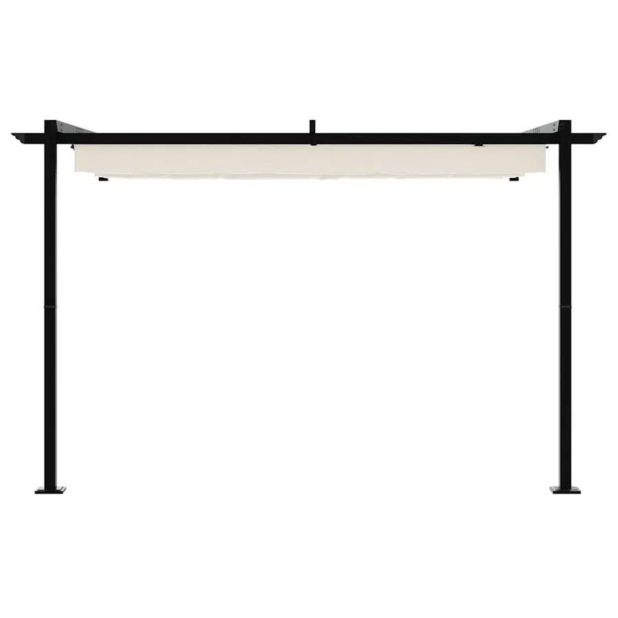 Pavillon 300 x 300 x 200 cm Crème Polyester - 4