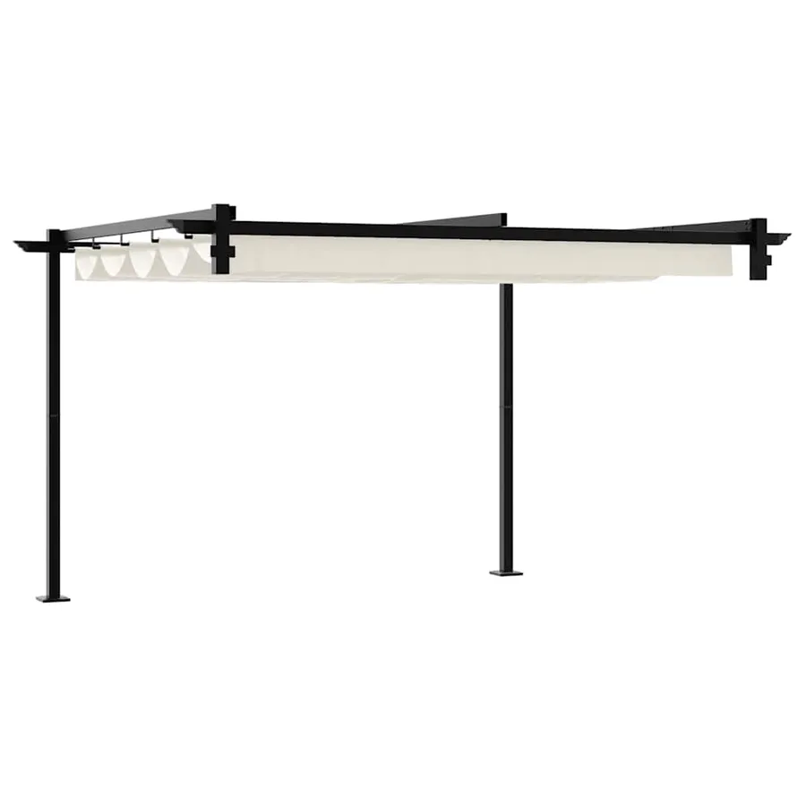 Pavillon 300 x 300 x 200 cm Crème Polyester - 6