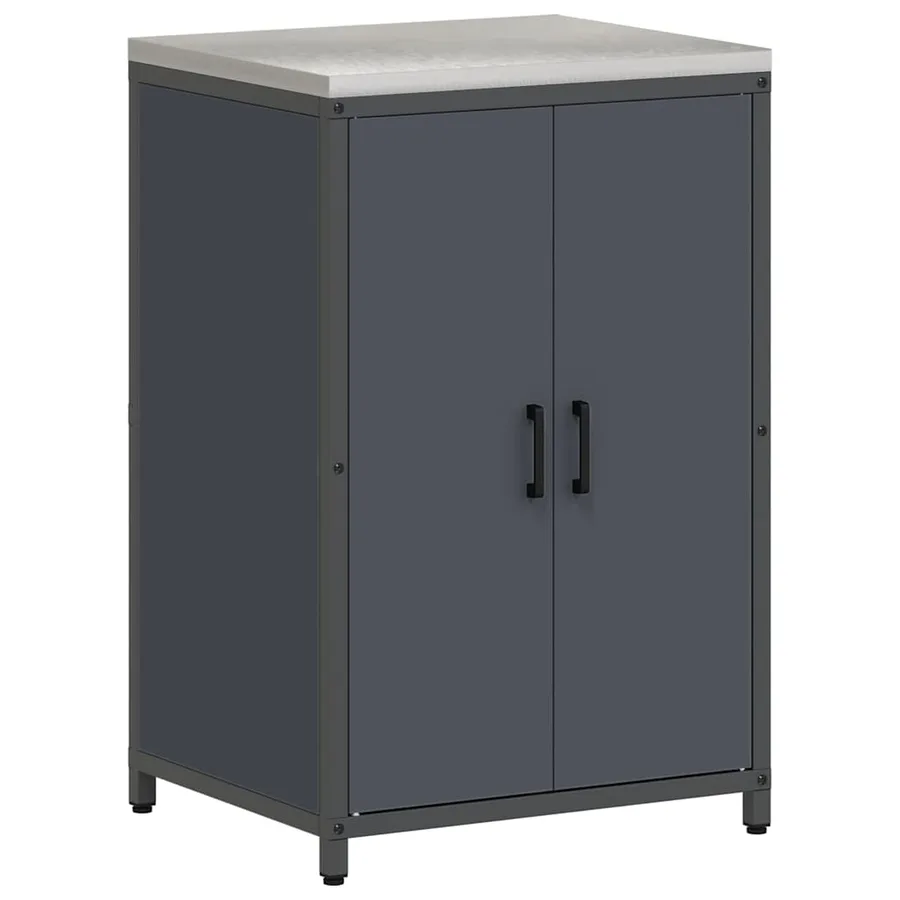 Ensemble de rangement cuisine HATTEM 2 pcs Anthracite - 7