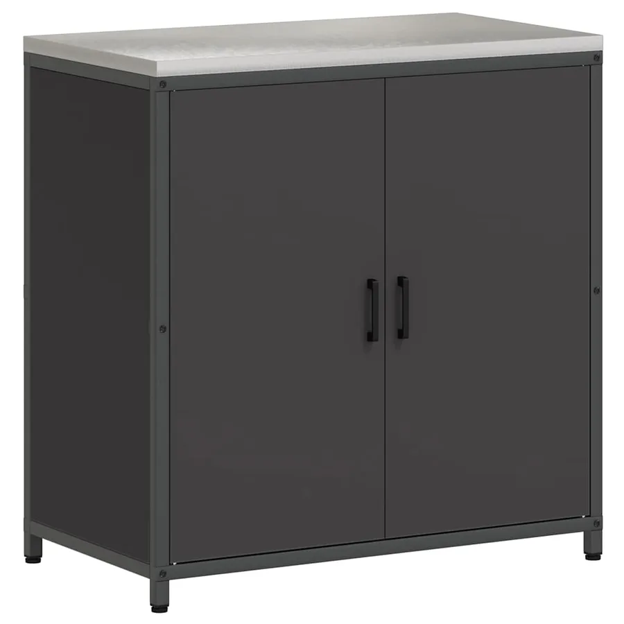 Ensemble de rangement cuisine HATTEM 2 pcs Noir - 7