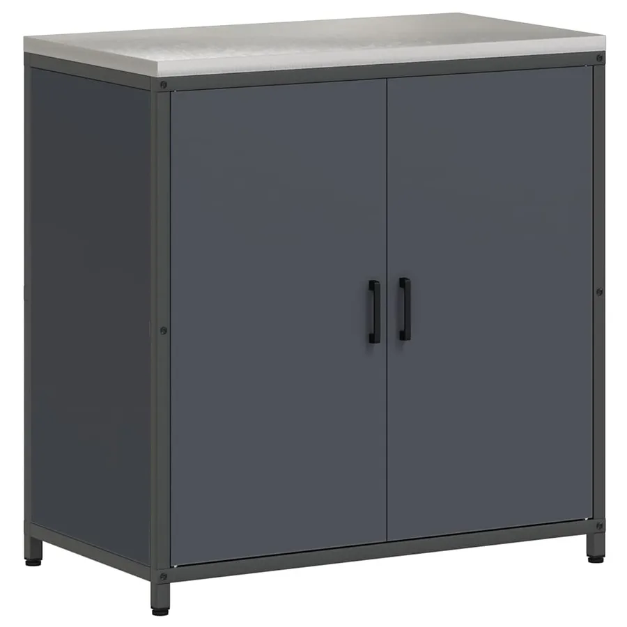 Ensemble de rangement cuisine HATTEM 2 pcs Anthracite - 7