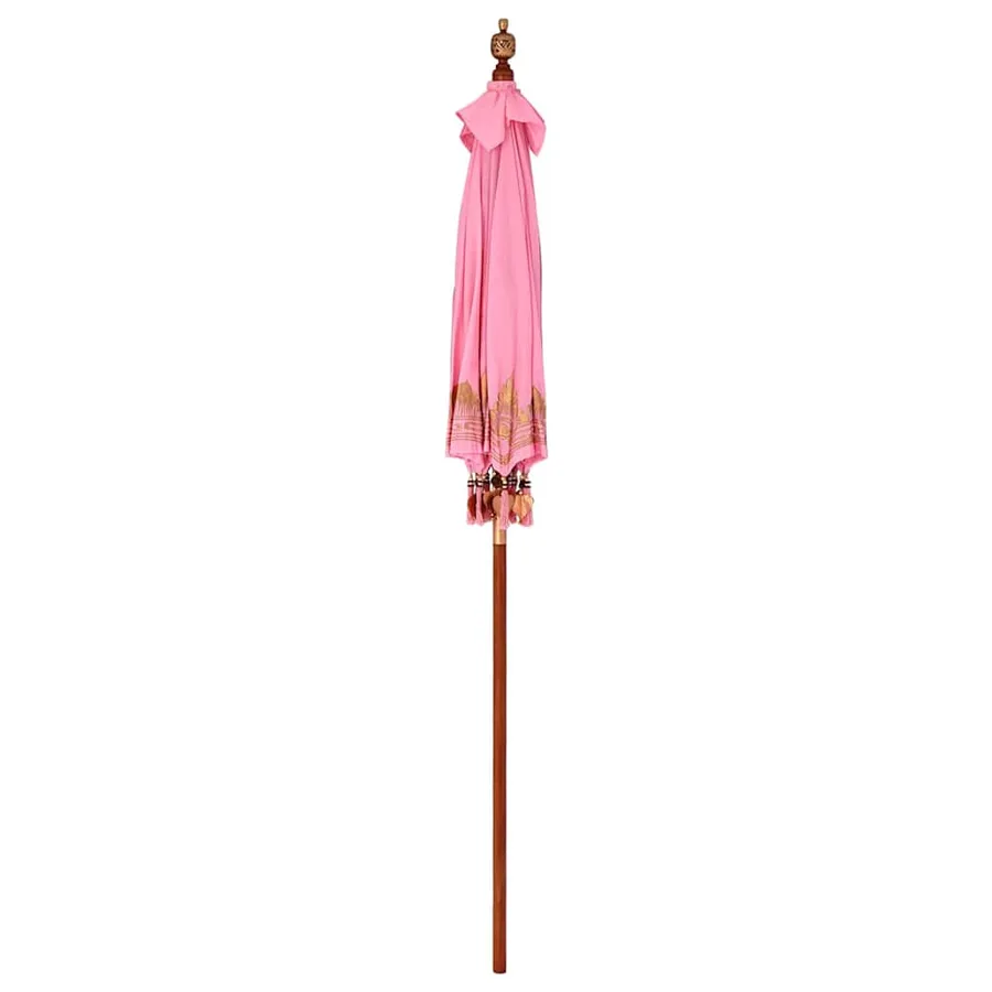 Parasol balinais Rose 185 x 185 x 260 cm - 4