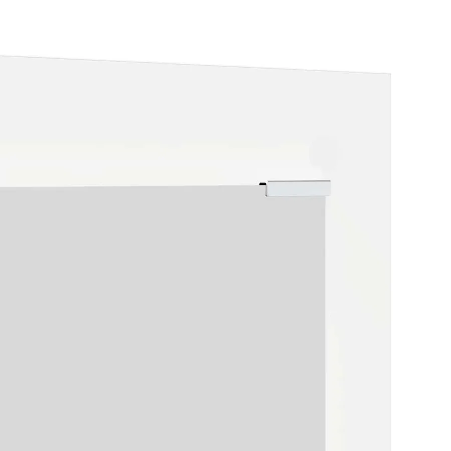 Porte-manteau mural Blanc 96 x 1,5 x 90 cm Bois d'ingénierie - 9