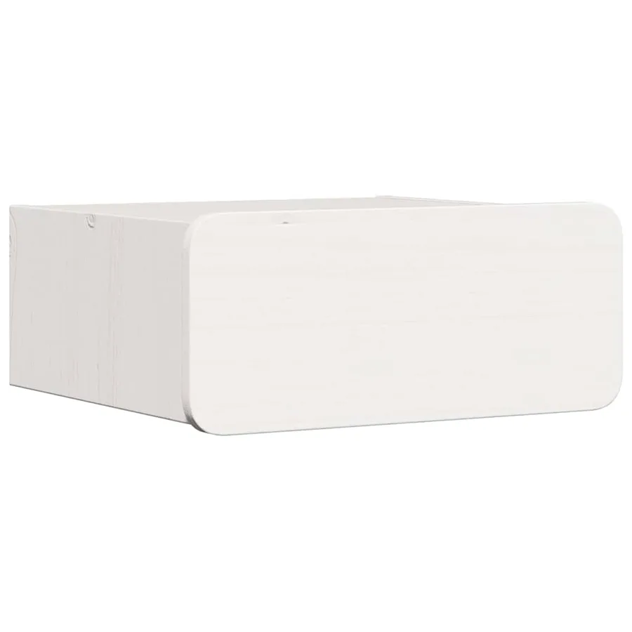 Table de chevet avec tiroir 2 pcs Blanc 39 x 34 x 16,5 cm - 5
