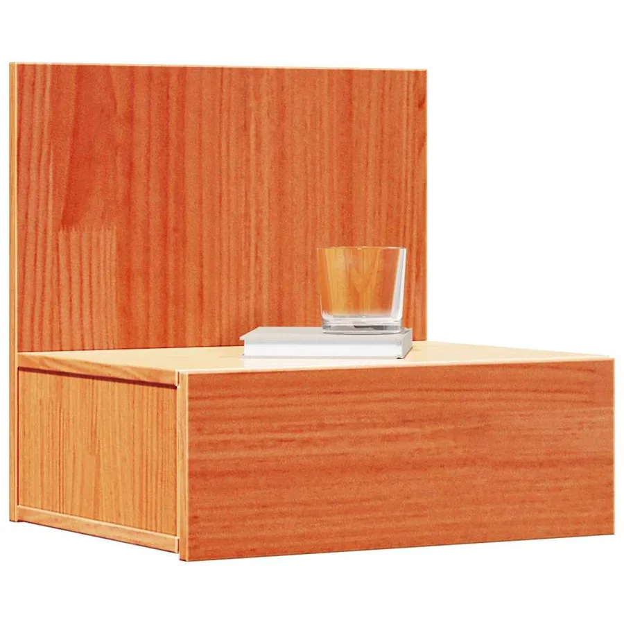 Table de chevet avec tiroir 2 pcs Brun cire 42 x 32,5 x 40 cm - 3