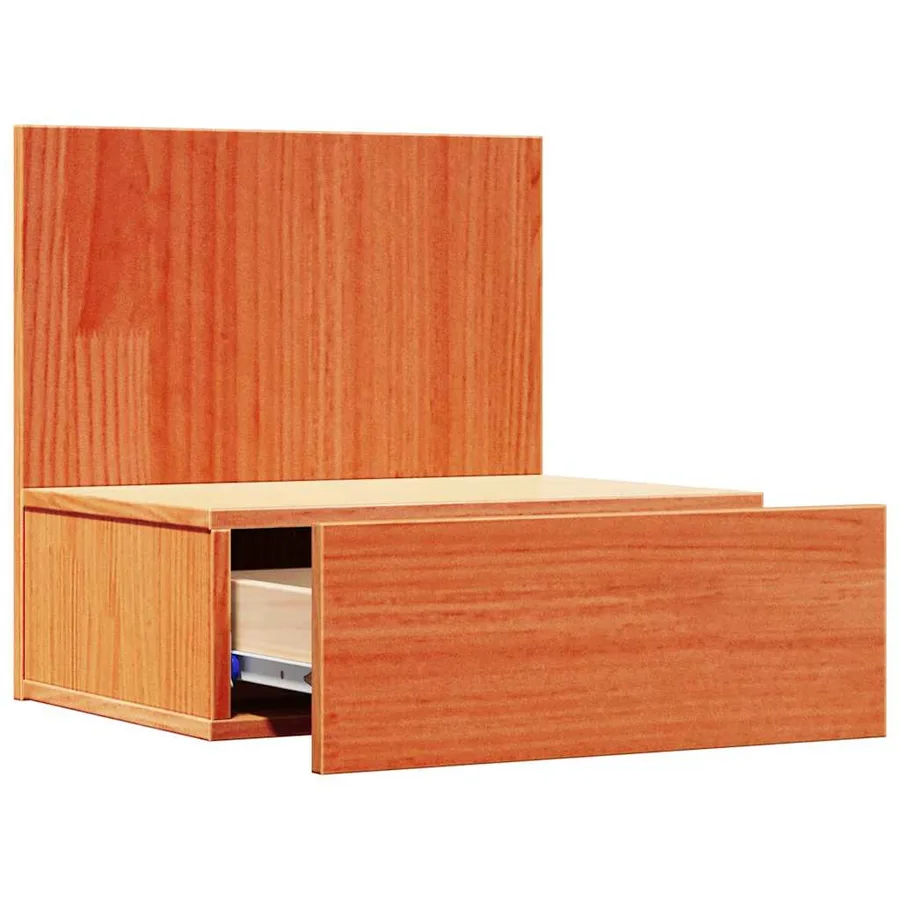 Table de chevet avec tiroir 2 pcs Brun cire 42 x 32,5 x 40 cm - 6