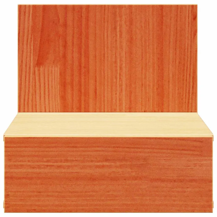 Table de chevet avec tiroir 2 pcs Brun cire 42 x 32,5 x 40 cm - 7