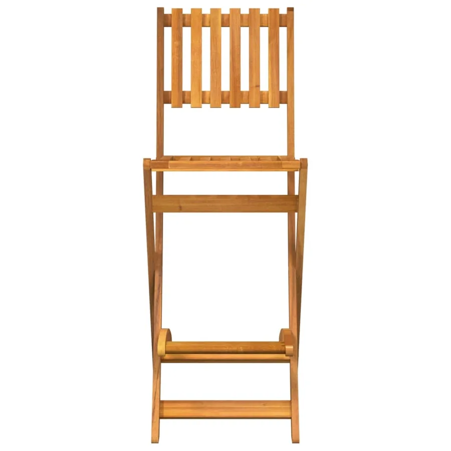 Ensemble de bar d'extérieur 3 pcs Bois d'acacia massif - 6