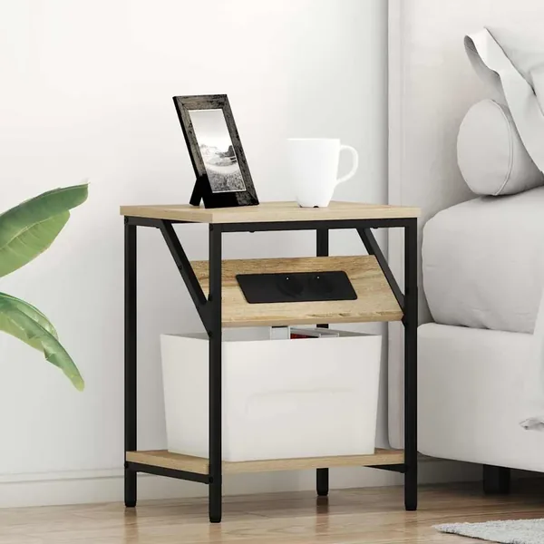 Cabinet de chevet Chêne Sonoma 38 x 30 x 48 cm