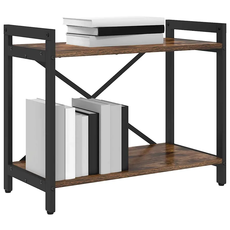 Étagère Chêne fumé 60 x 30 x 50 cm Bois d'ingénierie - 3