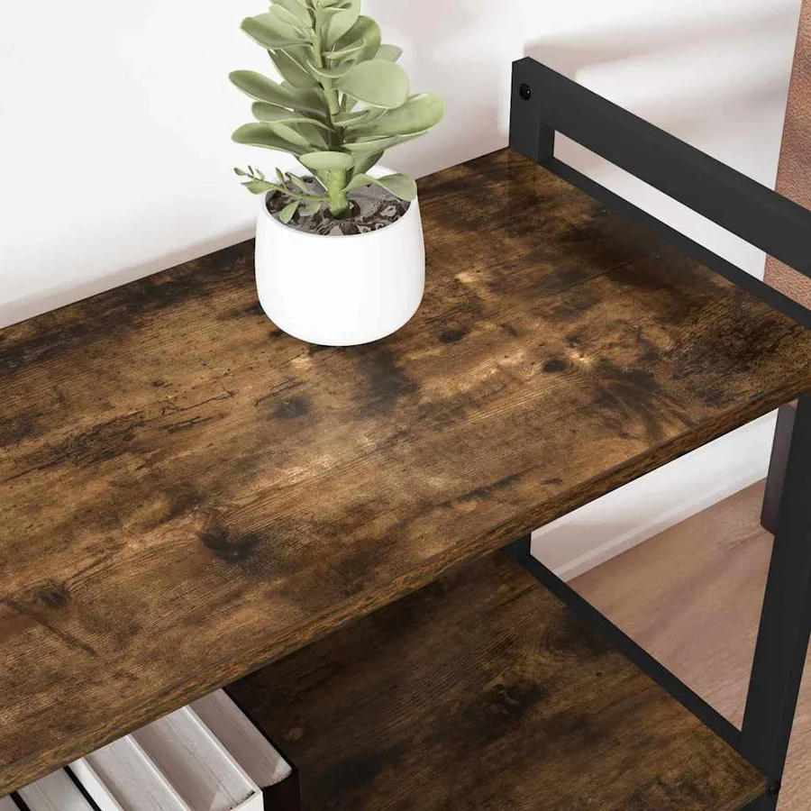 Étagère Chêne fumé 60 x 30 x 50 cm Bois d'ingénierie - 4