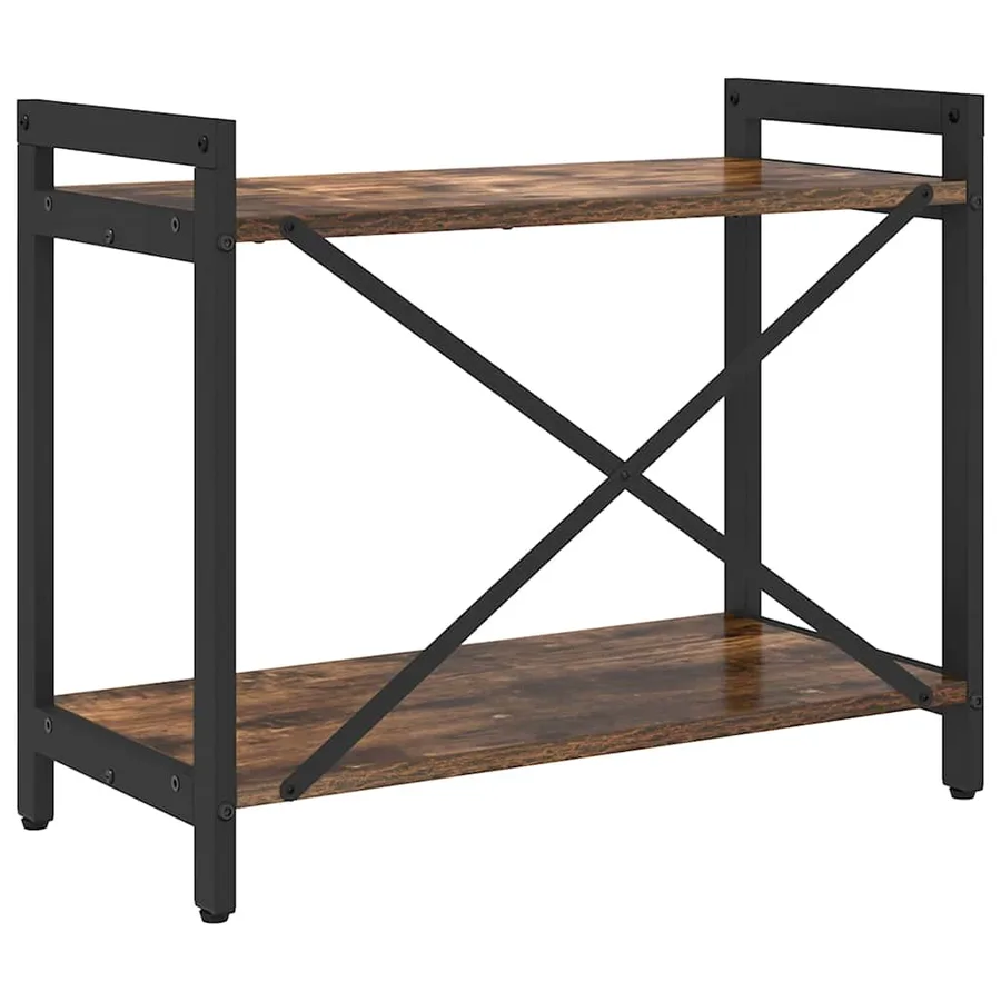 Étagère Chêne fumé 60 x 30 x 50 cm Bois d'ingénierie - 7