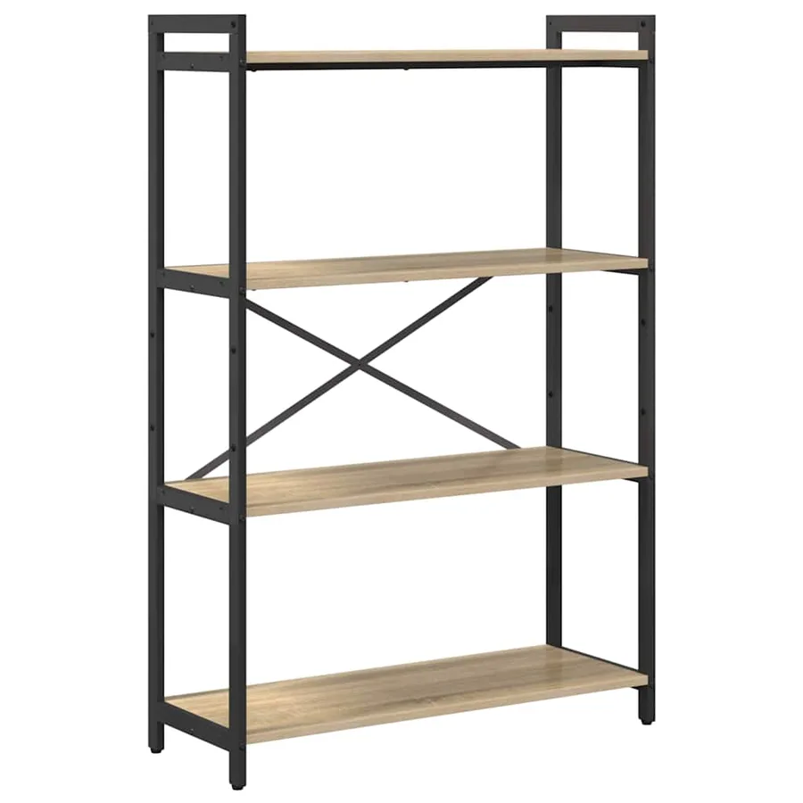 Étagère Chêne Sonoma 80 x 30 x 120 cm Bois d'ingénierie - 2