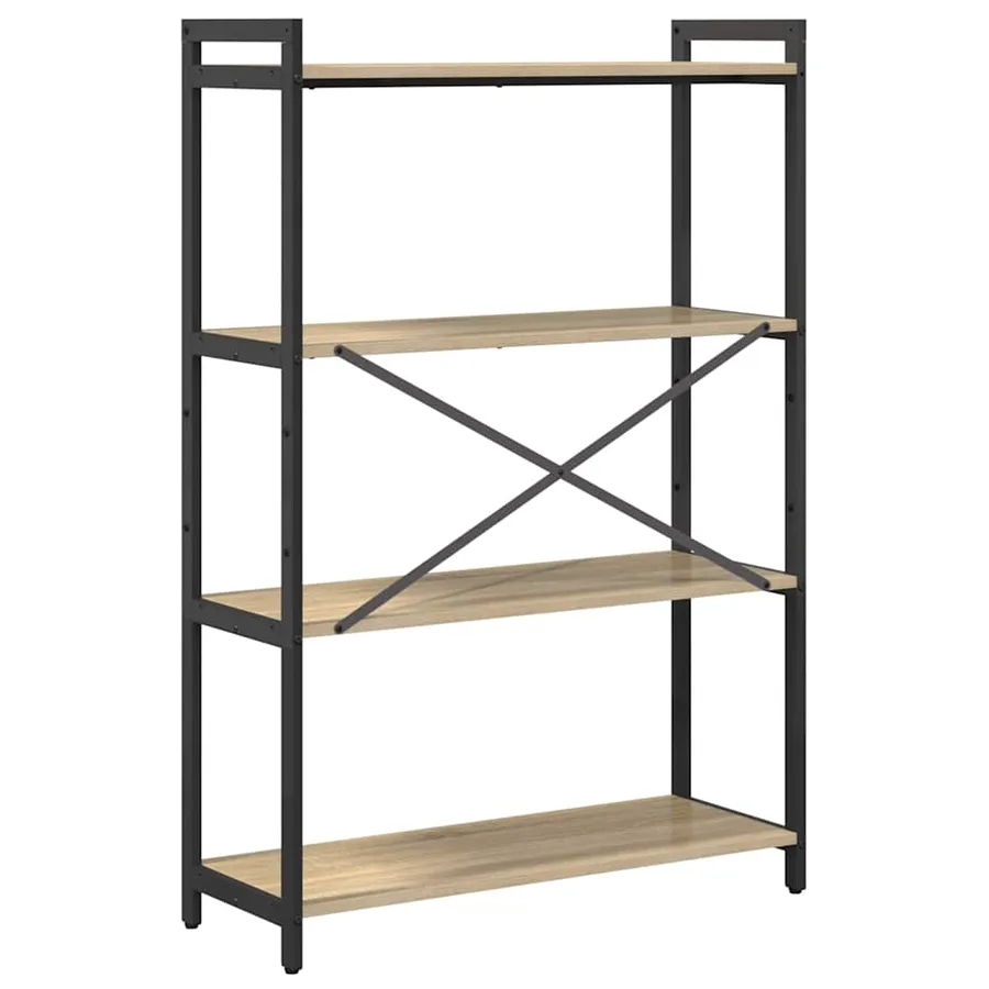 Étagère Chêne Sonoma 80 x 30 x 120 cm Bois d'ingénierie - 7