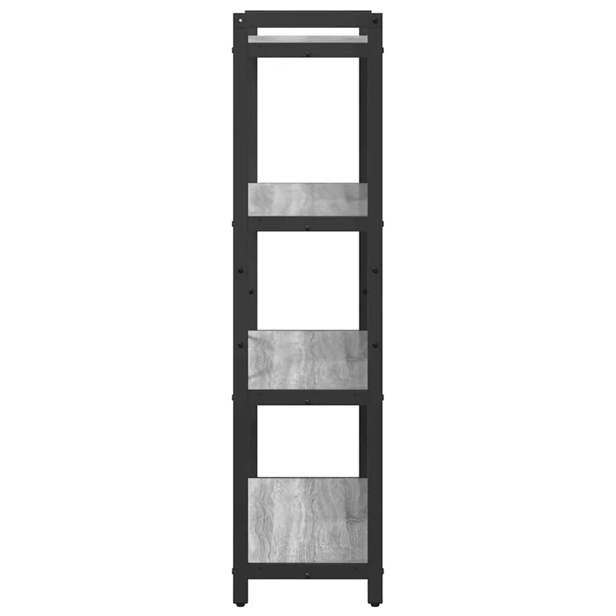 Étagère Sonoma gris 80 x 30 x 120 cm Bois d'ingénierie - 6