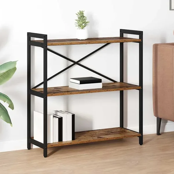 Étagère Bois ancien 80 x 30 x 85 cm Bois d'ingénierie