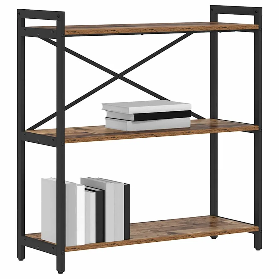 Étagère Bois ancien 80 x 30 x 85 cm Bois d'ingénierie - 3