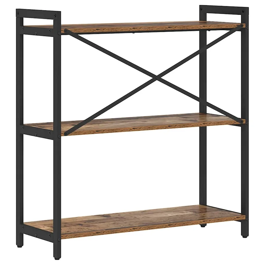 Étagère Bois ancien 80 x 30 x 85 cm Bois d'ingénierie - 7