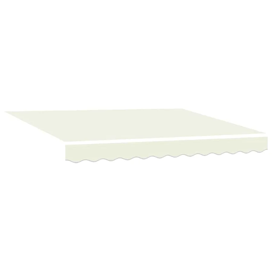 Toile de rechange pour auvent Crème 3 x 2 m Polyester - 2