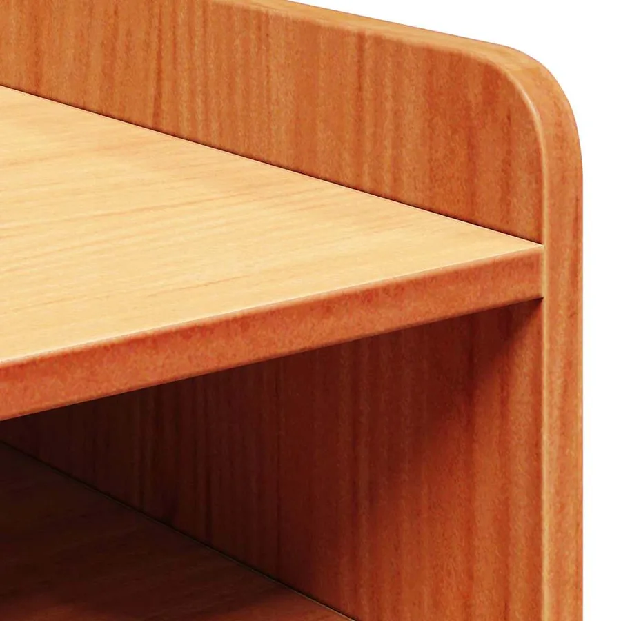 Table de chevet avec tiroir 2 pcs Brun cire 38 x 36 x 29,5 cm - 10