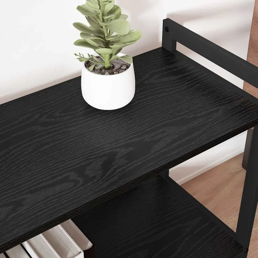 Étagère Chêne noir 60 x 30 x 50 cm Bois d'ingénierie - 4