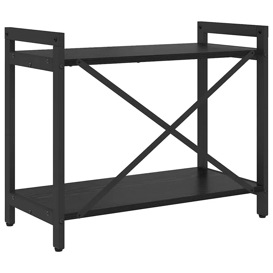 Étagère Chêne noir 60 x 30 x 50 cm Bois d'ingénierie - 7
