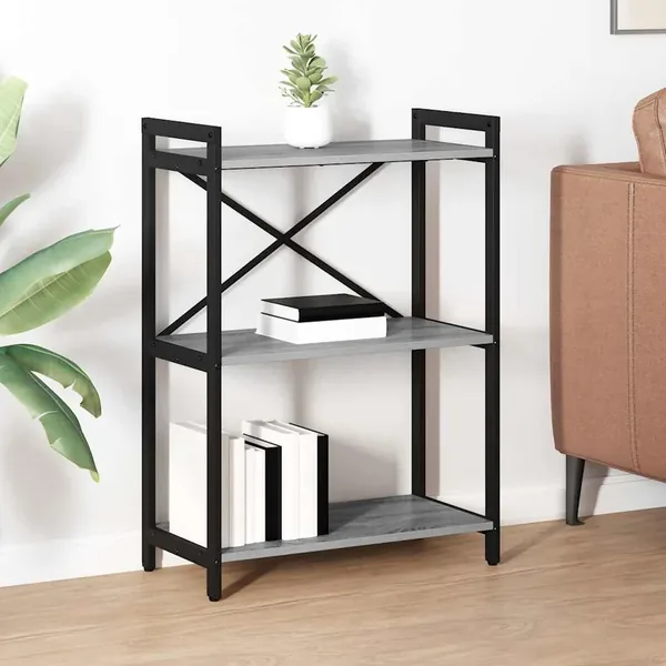 Étagère Sonoma gris 60 x 30 x 85 cm Bois d'ingénierie