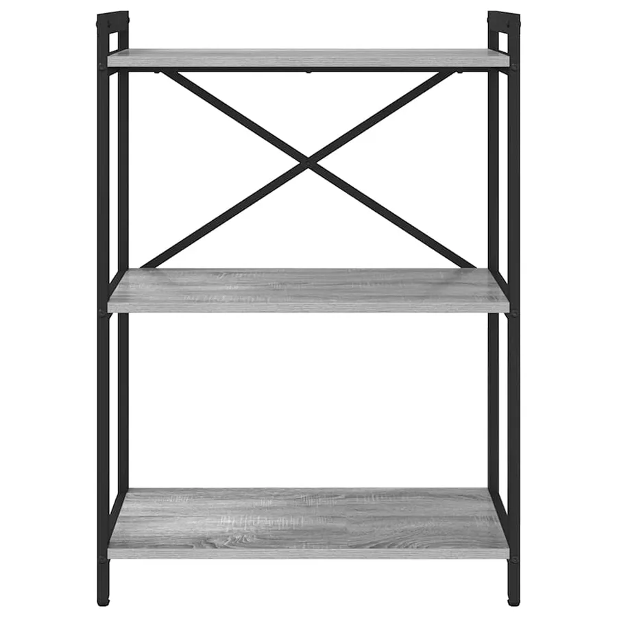 Étagère Sonoma gris 60 x 30 x 85 cm Bois d'ingénierie - 5