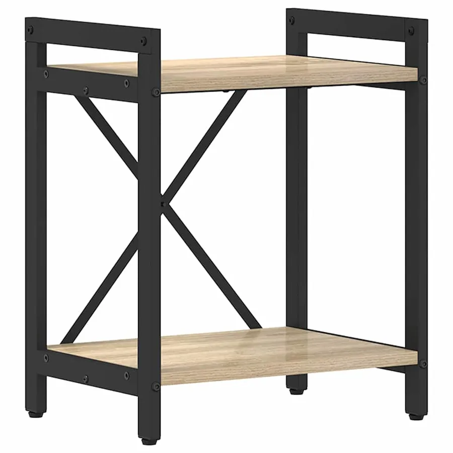 Étagère Chêne Sonoma 40 x 30 x 50 cm Bois d'ingénierie - 2