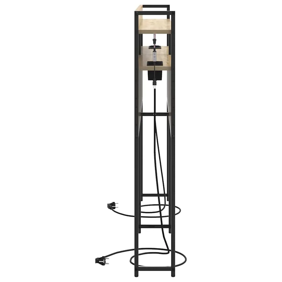 Tête de lit de rangement Chêne sonoma Bois d'ingénierie - 7
