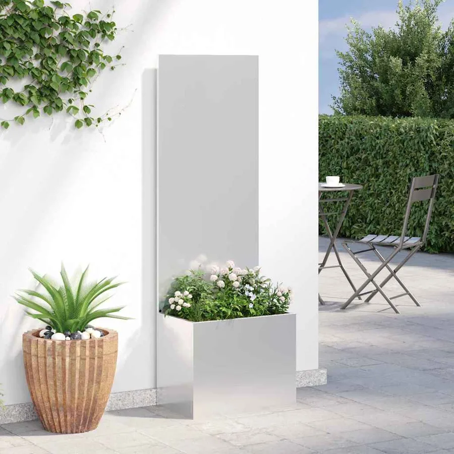 Écran de confidentialité de jardin Argenté 50 x 32 x 150 cm - 4