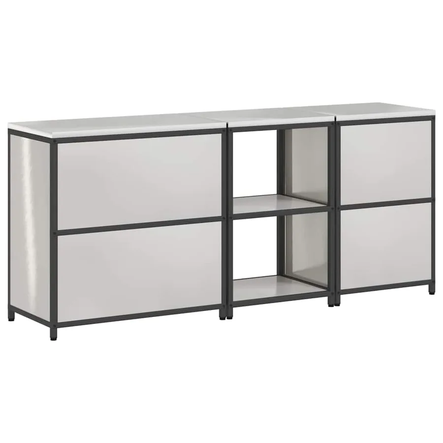 Ensemble de rangement cuisine HATTEM 3 pcs Argenté - 12