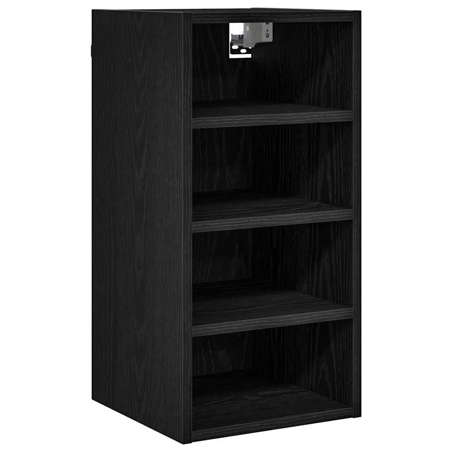 Armoire suspendue avec étagère Chêne noir 30 x 29,5 x 60 cm - 2